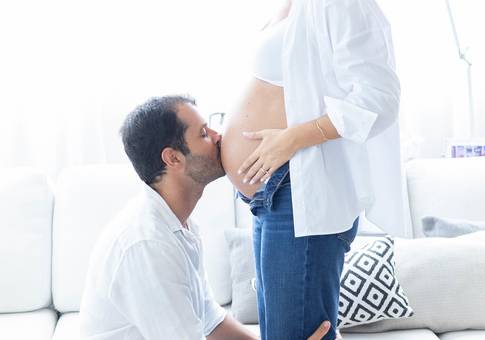 Ensaio Gestante Casa de Á espera Ravi