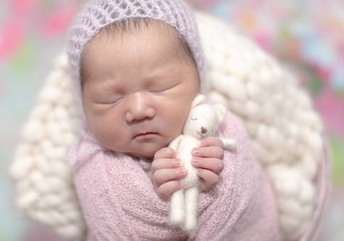 Gestante Estúdio de Newborn Beatriz 15 dias