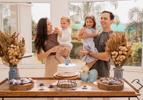 Aniversário Infantil de Memórias para Dom — Aniversário de 2 anos