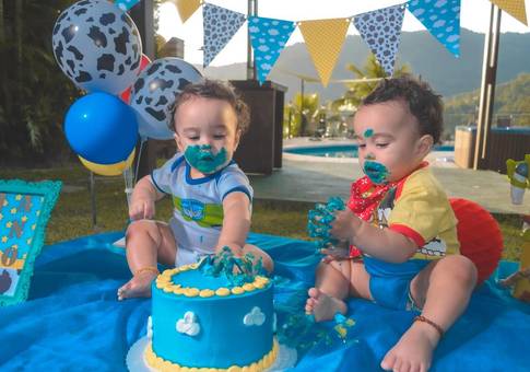 Ensaios de Smash the cake