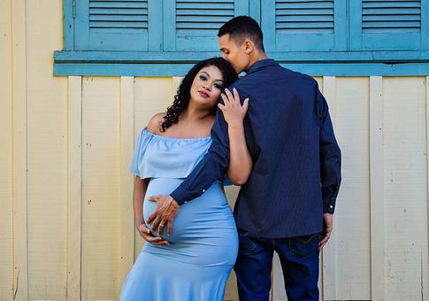 Gestante de Doce espera do Benjamim