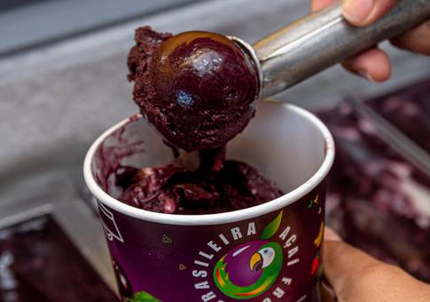 Gastronomia  de Açaí Fruta Brasileira - Açaí Express