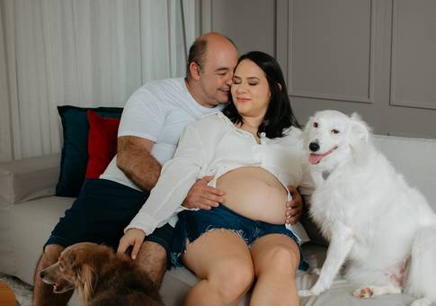 Família de MONIQUE | Ensaio Gestante