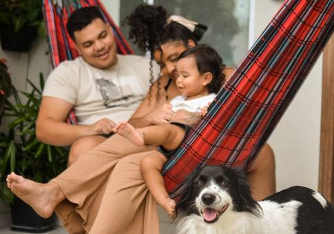 Família de Navi e Sofia | Ensaio de Família 