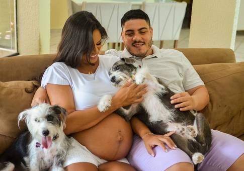 Família de Vanessa | Ensaio Gestante