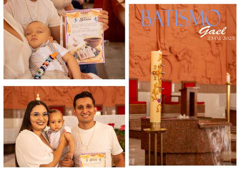 Batismo  de Batismo Gael 