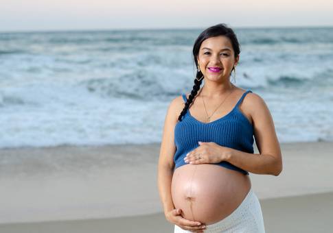 Ensaio Gestante de Ensaio Daniele + Jorge = Arthur 