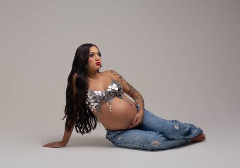 Gestante de Ensaio de Gestante - Andreza