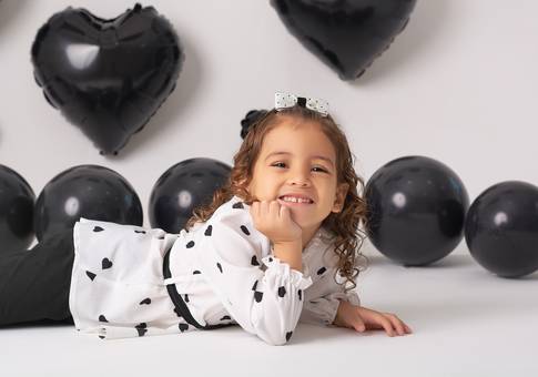 Ensaio Infantil de Ensaio Minimalista - Maria Alice