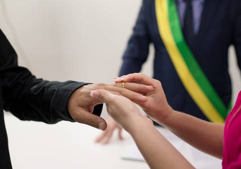 Casamento no civil de Casamento da Daiane e do Edimar