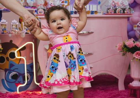 Festa de aniversario Infantil de Beatriz 1 ano
