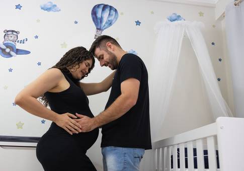 Ensaio Gestante de Esperando Tobias