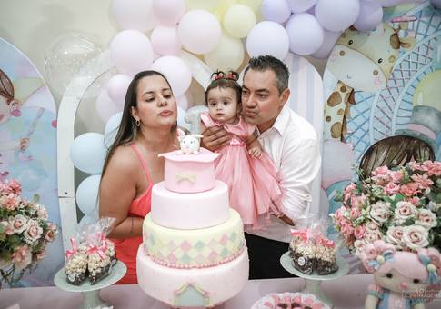 Aniversário Infantil de Aniversário de 1º ano - Heloisa Helena