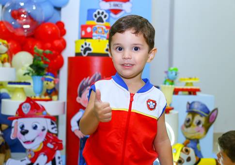 Aniversário infantil de Theo 3 Aninhos