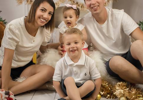 Ensaio Infantil de Natal