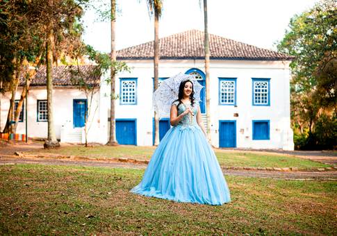 Ensaio de 15 anos de Sara