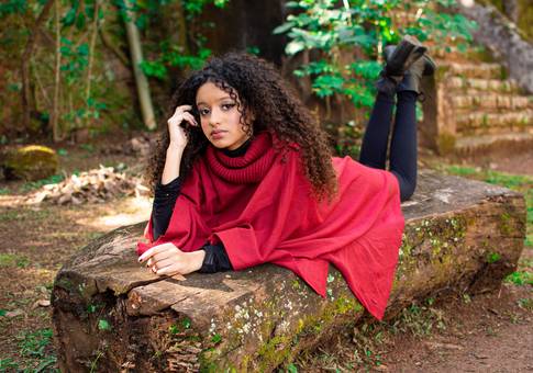 Ensaio de 15 anos de Gaby