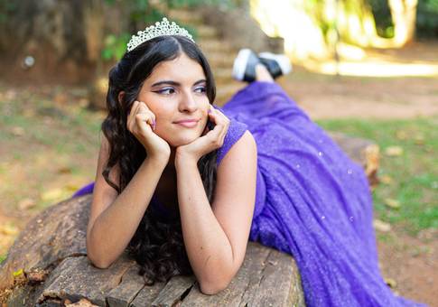 Ensaio de 15 anos de Yasmim