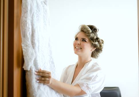 Casamentos de making of Noiva Micaela