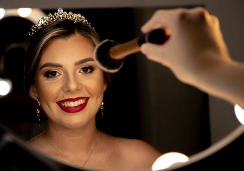 Making of  de Make da Noiva Thalissa