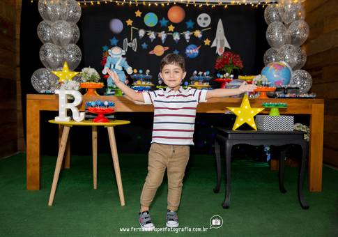 Festa Infantil de Rafael fez 5