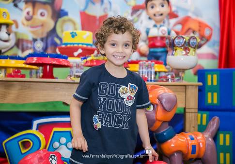 Festa Infantil de Tiago fez 4