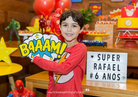 Festa Infantil de Rafa fez 6