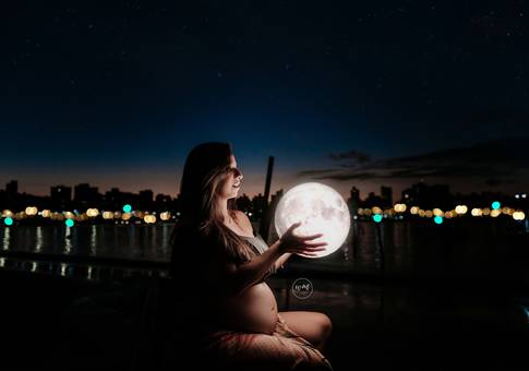 Gestante de Ensaio Gestante: Lorena