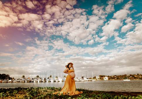 Gestante de Ensaio Gestante: Sammy