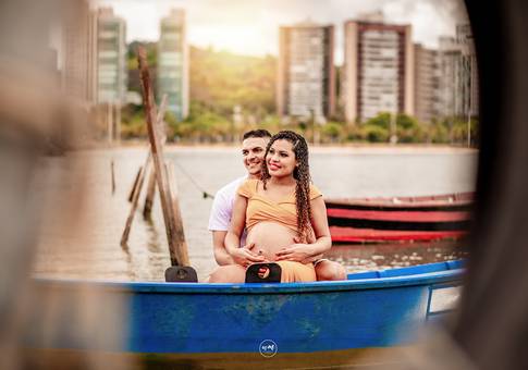 Gestante de Ensaio Gestante: Adriene