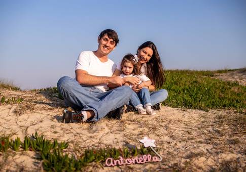 Ensaio Família de Fran, Giovanni e Antonella