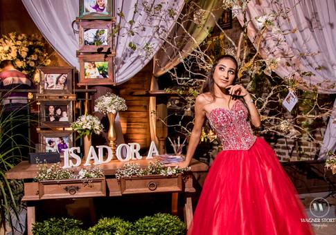 Eventos 15 anos de Isadora