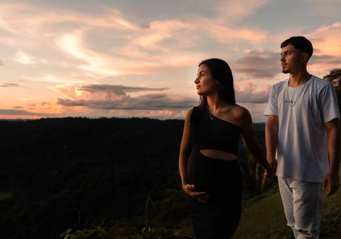 Ensaio família de Lohraine & Gabriel | Gestantes
