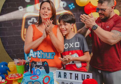 Festa Infantil de Arthur - 10 anos