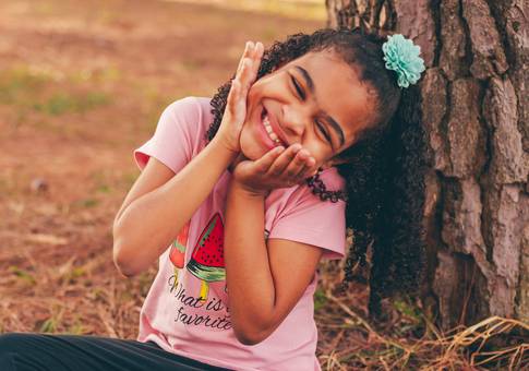 Ensaio Infantil de Lara - 8 anos Especial campanha Autismo