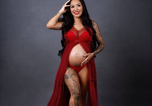 Gestante Estudio de Thaynara