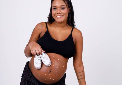 Gestante Estudio de Ensaio Gestante Ana Caroline