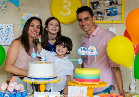 Festa Infantil de 3 anos Vicente