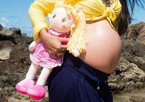Gestante de Mariana + Rodolfo = Giovanna