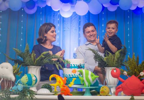 Aniversario de Alexandre festejou seus 5 anos