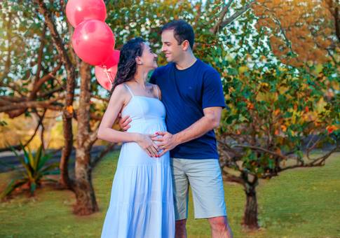 Ensaio de Família de Doce espera de Lívia