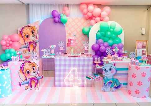 Festa Infantil de Esther fez 4 aninhos