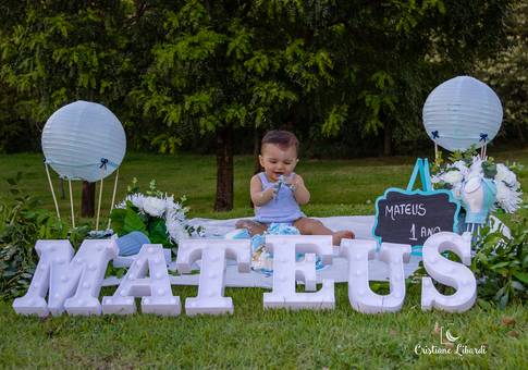 Smash the Cake de Ensaio Smash The Cake Mateus 