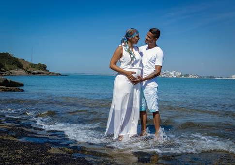 Gestante de Adriana e Gabriel a espera de Benjamim