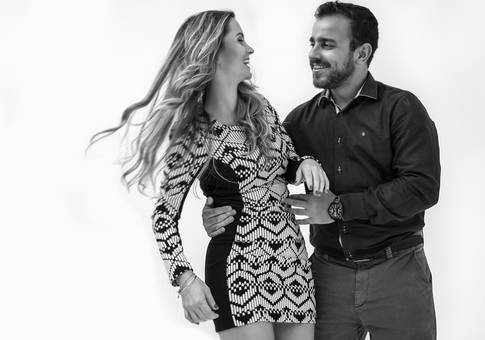 RETRATO DE CASAL de LIANA E THIANAN
