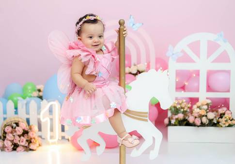 ENSAIO INFANTIL de ANA BETRIZ - JARDIM DE BORBOLETAS