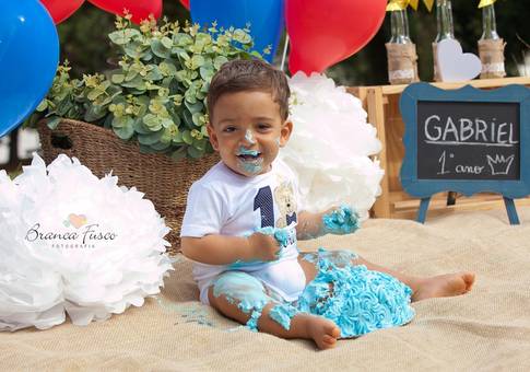 SMASH THE CAKE de Cake Smash do Gabriel - Londrina