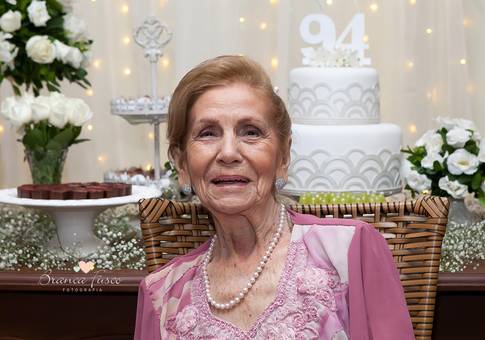 ANIVERSÁRIO de Aniversário de 94 anos D. Filinha