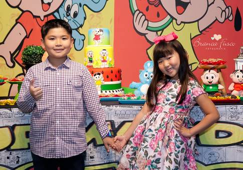 ANIVERSÁRIO de Aniversário dos irmãos Bruno e Carolina