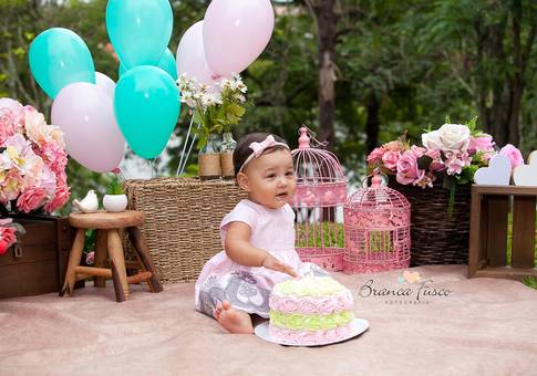 SMASH THE CAKE de Ensaio Smash the Cake da Heloisa